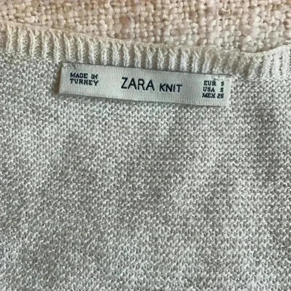 Zara  Knit Tunic from Paris Store! Size S - Picture 3 of 3